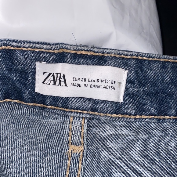 ZARA JEANS HIGHWAISTED - Picture 3 of 4